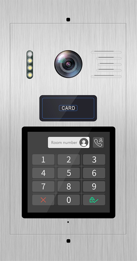 Kit de videoportero WiFi con monitor