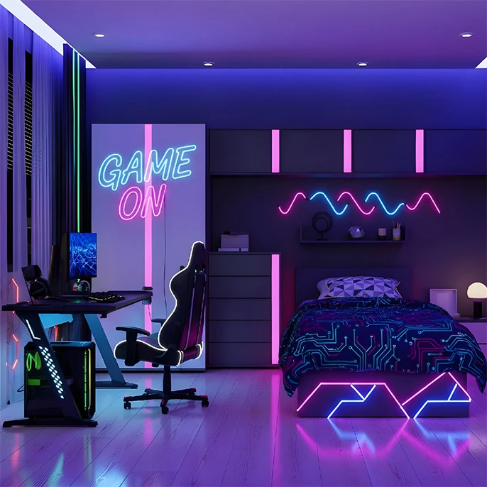 Neón LED flexible decorativo